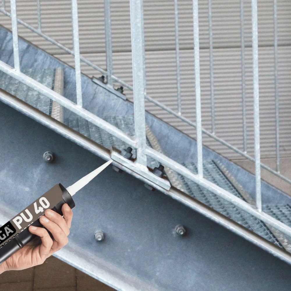 Selante PU 40 Unipega 280ml/400g Preto - 05120652