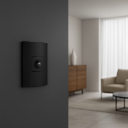 Sensor de Presença Bivolt Margirius Clean Ebony - 22166