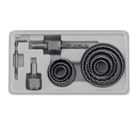 Serra Copo Para Madeira 19 a 64mm + 3 Acessórios Mtx - 704739