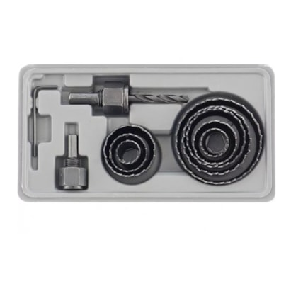 Serra Copo Para Madeira 19 a 64mm + 3 Acessórios Mtx - 704739