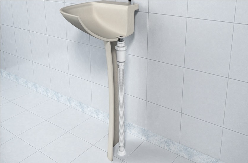 Sifão Com Copo Censi 82cm Branco - 7160-01001