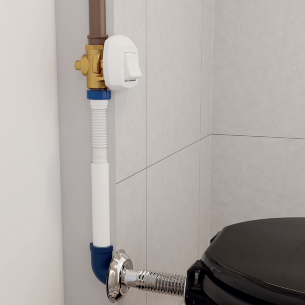 Sifão Extensivo Blukit Para Valvula de Descarga 24,5cm - 030120