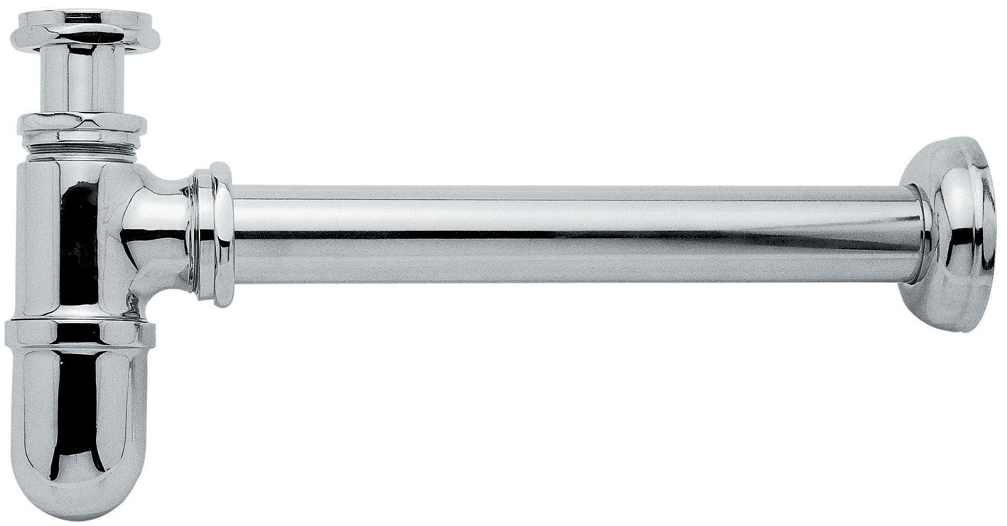 Sifão Metal para Cozinha/Tanque Cromado 1680 SV000380 - Kimeatis