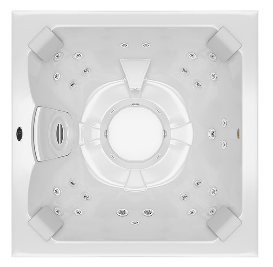 Spa com Aquecedor Jacuzzi J185 Vip 180x180 - 99605610