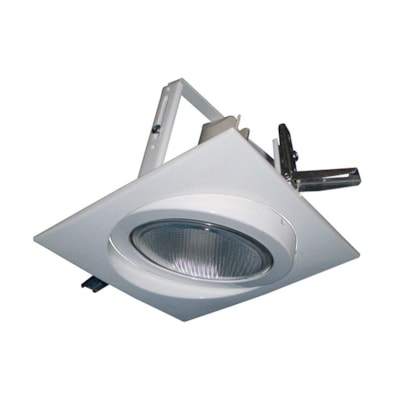 Spot De Embutir Abaulada Quadrada WS 0401 Branco - WS Iluminação