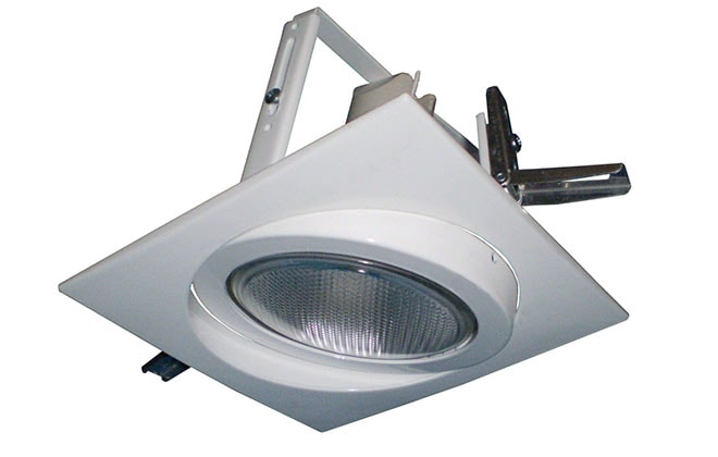 Spot De Embutir Abaulada Quadrada WS 0401 Branco - WS Iluminação