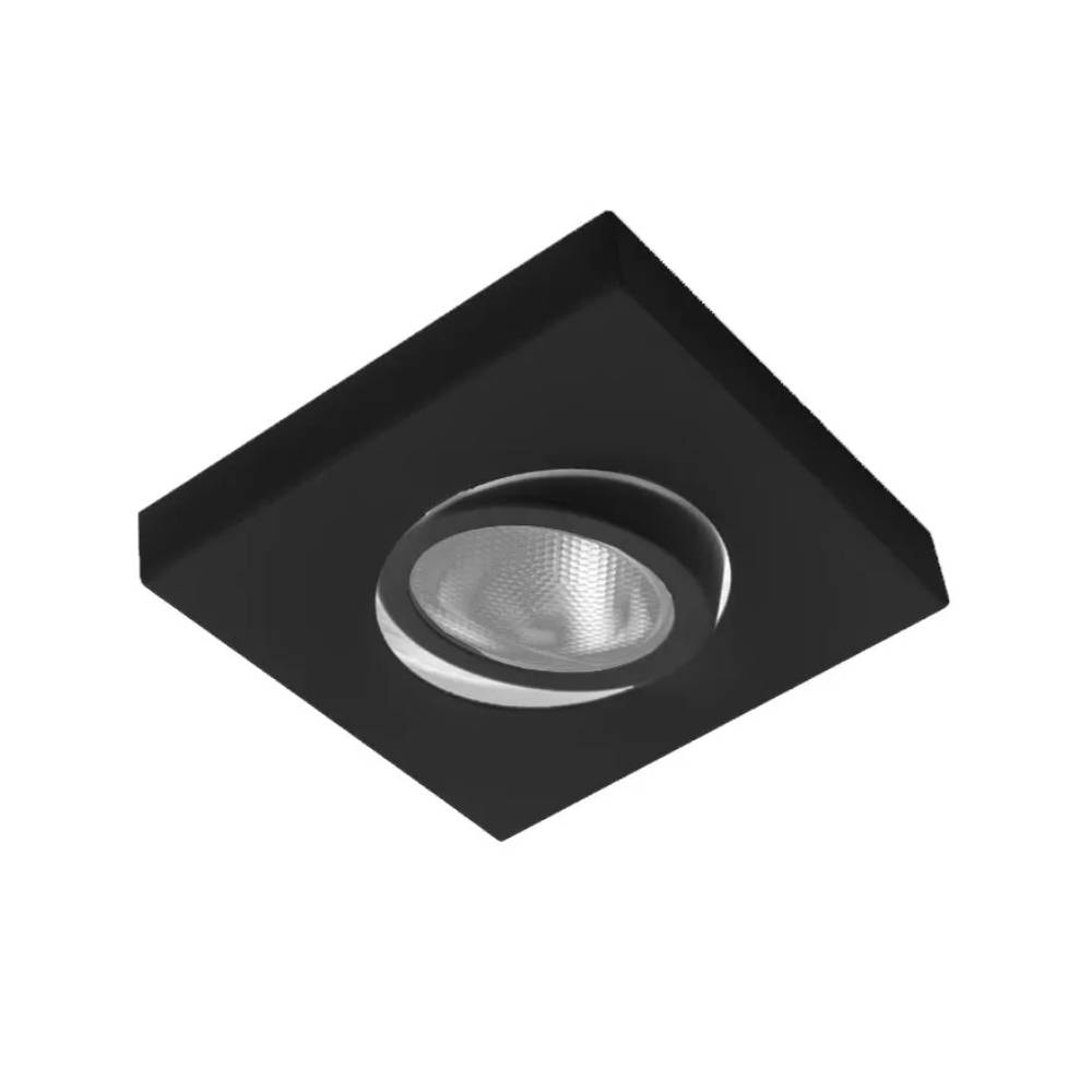 Spot de Embutir Acend Orus 12x11cm 50W Preto - 01300