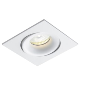 Spot de Embutir Bella Quadrado Branco - NS411