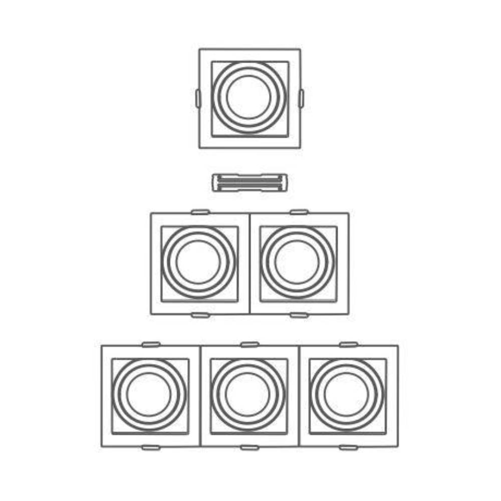 Spot de Embutir Evoled Conecta Par20 e27 Preto - LE-5008