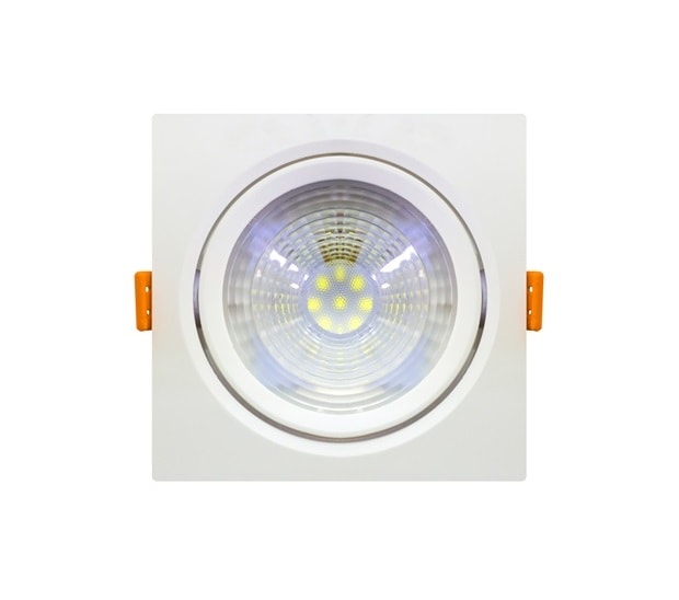 Spot de Embutir LED Bronzearte Easy Quadrado 14W 3000K Branco - YQ0930143BCDEAV2