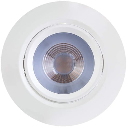 Spot de Embutir Led Bronzearte Redondo 7W 6K Branco - YQ086076BCDEAV2
