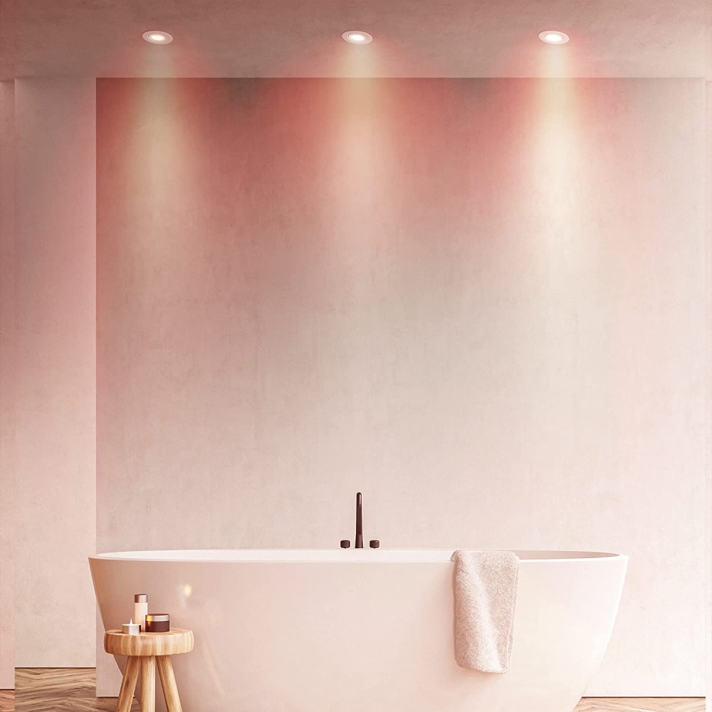 Spot de Embutir Led Redondo RGB 5W 3000K - 6500K Branco - 48LSM16RWIFI