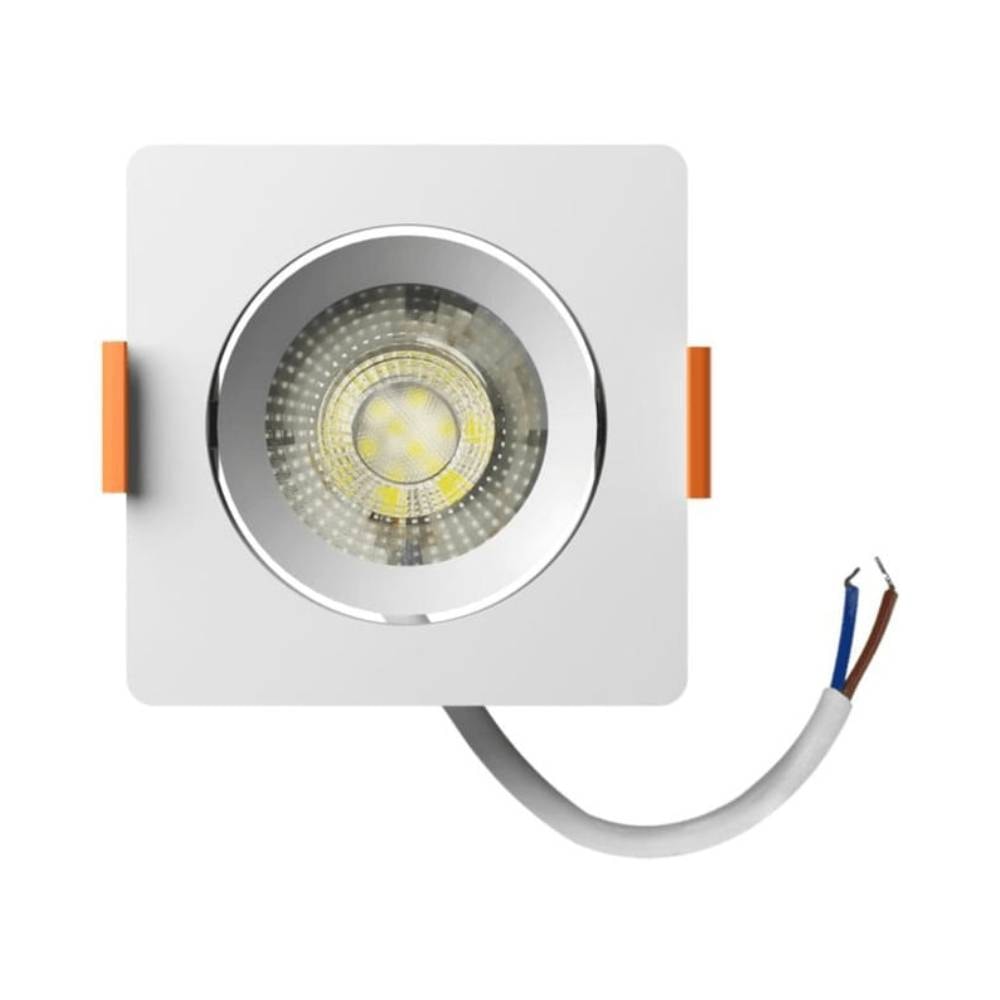 Spot de Embutir LLUMM LED Easy Decor 12W 4000K Quadrado Branco - EL093124BC