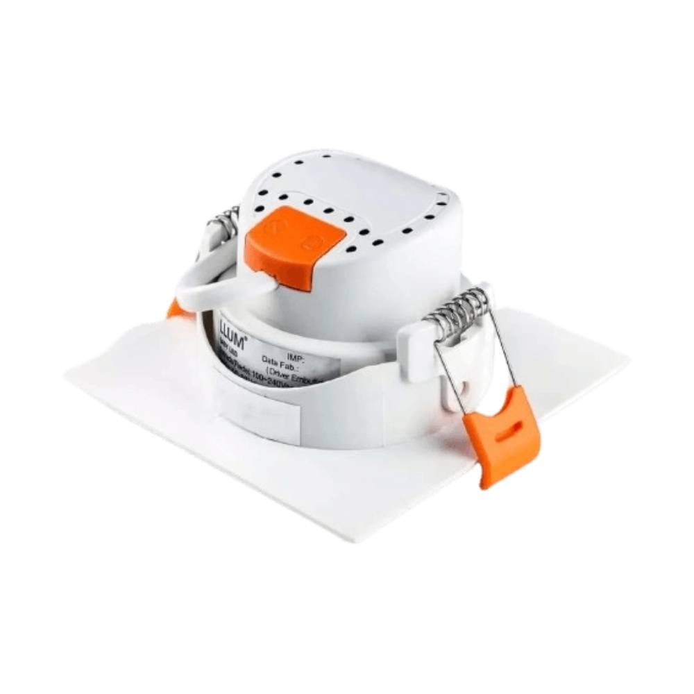 Spot de Embutir LLUMM LED Easy Decor 12W 4000K Quadrado Branco - EL093124BC