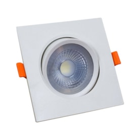 Spot de Embutir LLUMM LED Easy Decor 5W 3000K Quadrado Branco - EL0935053BC