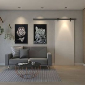 Spot de Embutir LLUMM LED Easy Decor 5W 3000K Quadrado Preto - EL093053PT