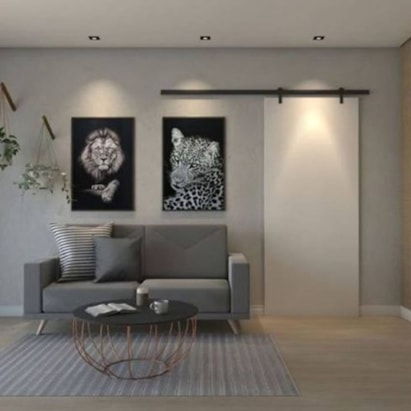 Spot de Embutir LLUMM LED Easy Decor 5W 3000K Quadrado Preto - EL093053PT