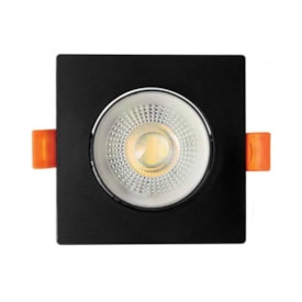 Spot de Embutir LLUMM LED Easy Decor 5W 3000K Quadrado Preto - EL093053PT