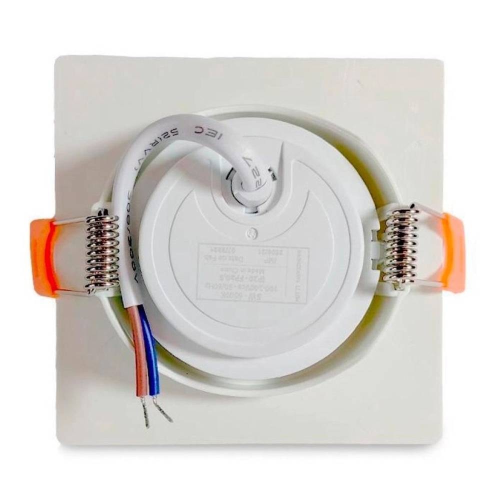 Spot de Embutir LLUMM LED Easy Decor 5W 6500K Quadrado Branco - EL093056BC