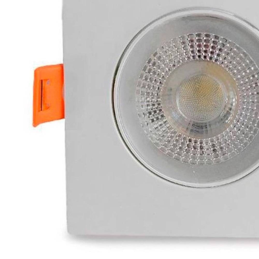 Spot de Embutir LLUMM LED Easy Decor 5W 6500K Quadrado Branco - EL093056BC