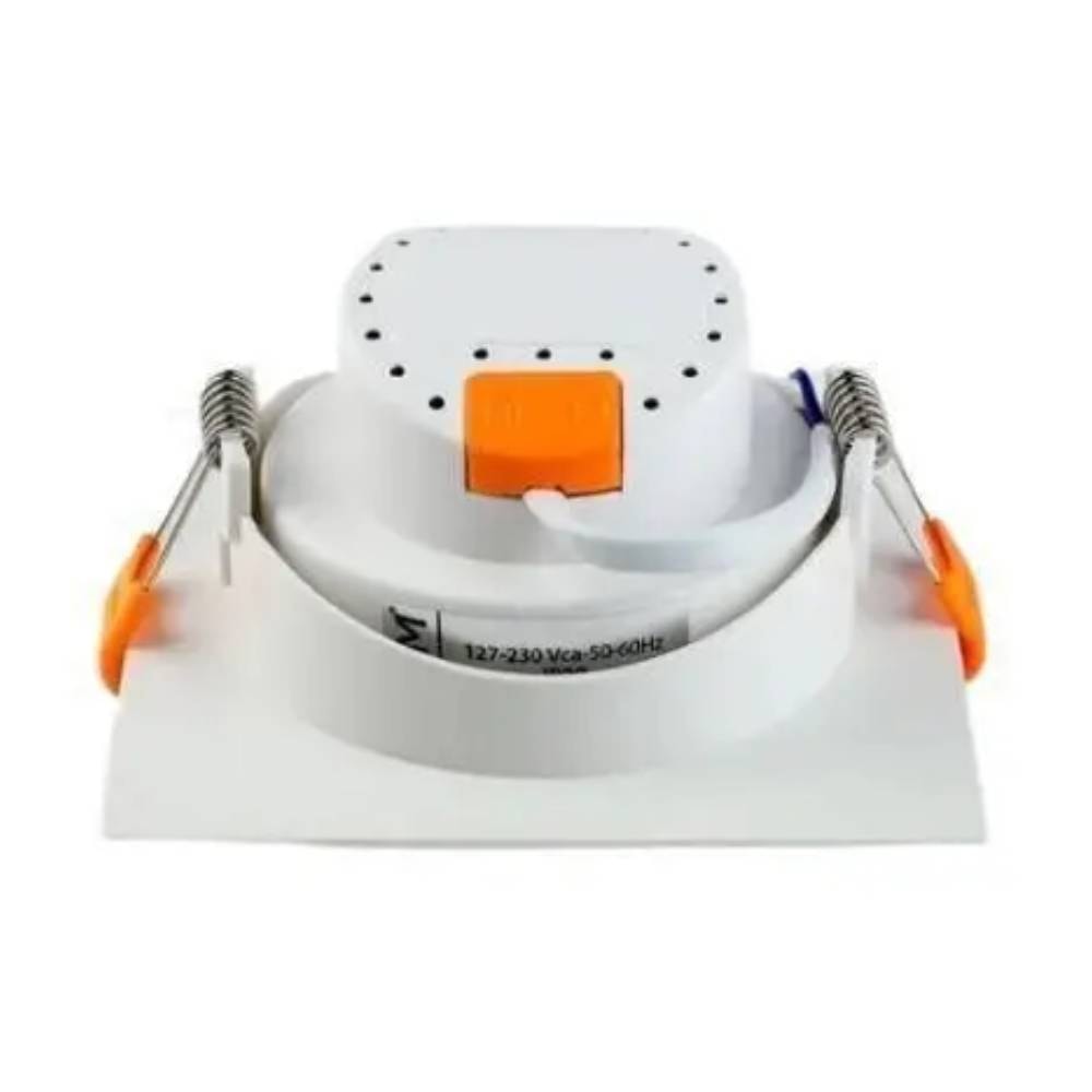 Spot de Embutir LLUMM LED Easy Decor 5W 6500K Quadrado Branco - EL093056BC