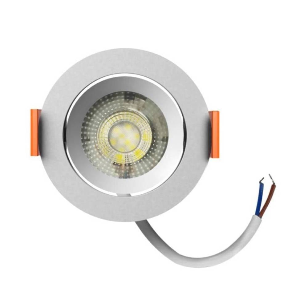 Spot de Embutir LLUMM LED Easy Decor 7W 3000K Redondo Branco - EL0806073BC