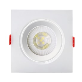 Spot de Embutir Opus Eco Quadrado 5W 4000k Branco - 87531