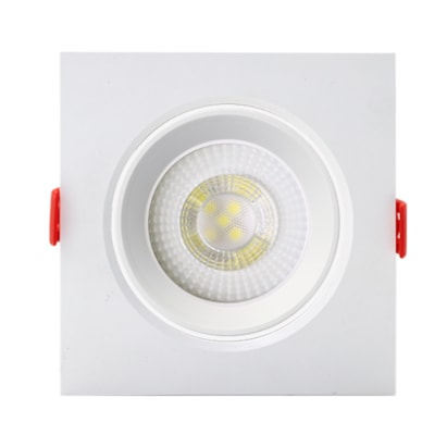Spot de Embutir Opus Eco Quadrado 5W 4000k Branco - 87531