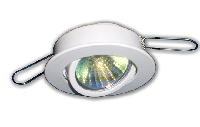 Spot De Embutir Plana Redonda WS 0022 Branco - WS Iluminação