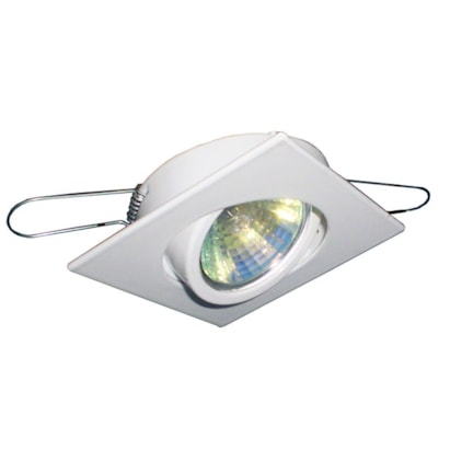 Spot De Embutir Plana Redonda WS 0023 Branco - WS Iluminação