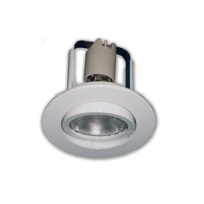 Spot De Embutir Plana Redonda WS 0152 Branco - WS Iluminação