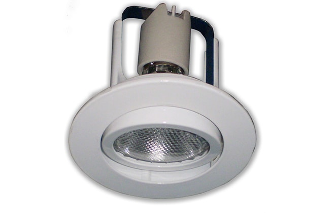 Spot De Embutir Plana Redonda WS 0152 Branco - WS Iluminação