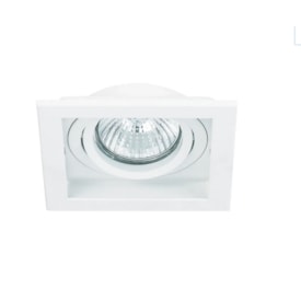 Spot de Embutir Quadrado Branco - NS7301B