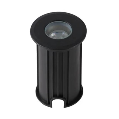 Spot de Embutir Solo Pinne 2W 3000K Preto - 6339