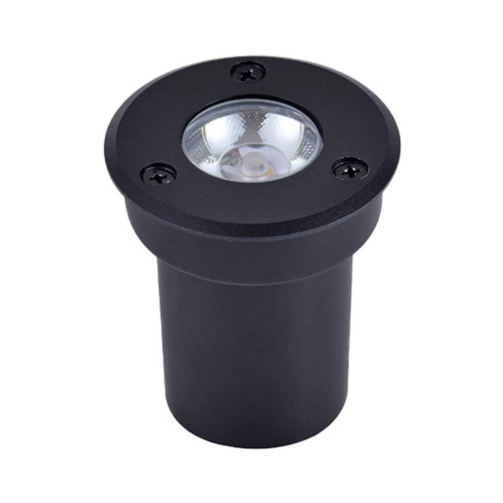 Spot de Embutir Solo Venna 5W 3000K Preto - 6421