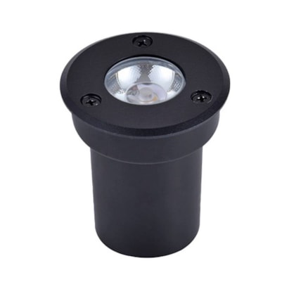 Spot de Embutir Solo Venna 5W 3000K Preto - 6421