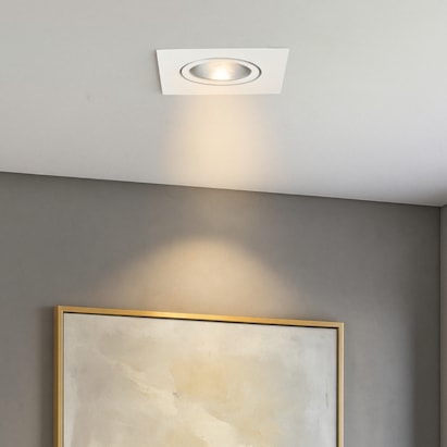 Spot de Embutir Upled 5W 3000k Quadrado