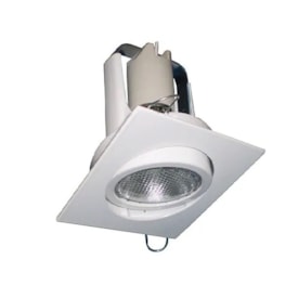 Spot de Embutir WS Iluminação Quadrado Branco - WS-0167BR