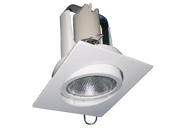 Spot de Embutir WS Iluminação Quadrado Branco - WS-0167BR