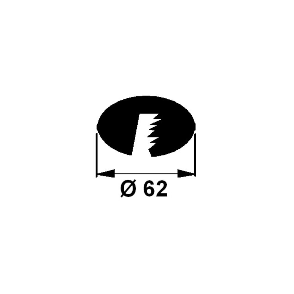 Spot de Embutir WS Plana Mini Dicróica Redodna - WS0092PR