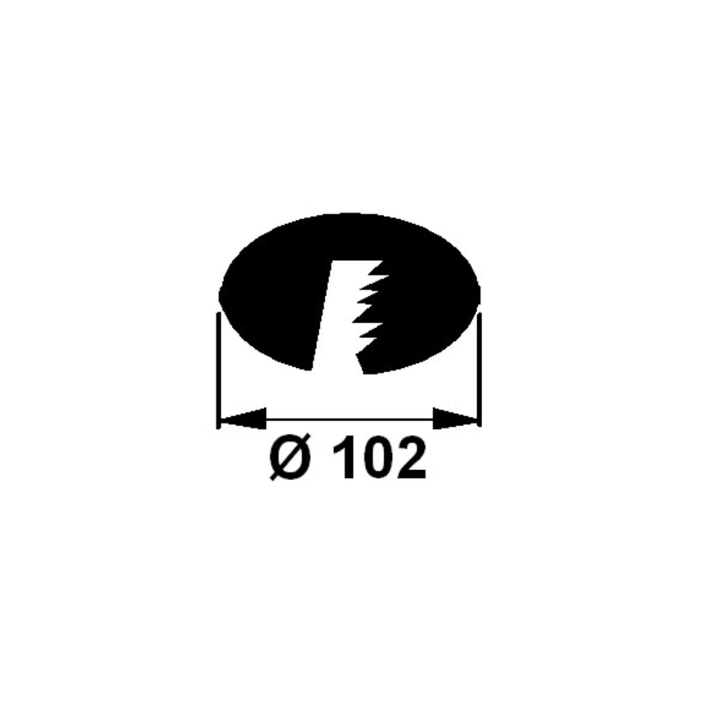 Spot De Embutir WS Plana Redonda PAR20 Branco - WS0166PR