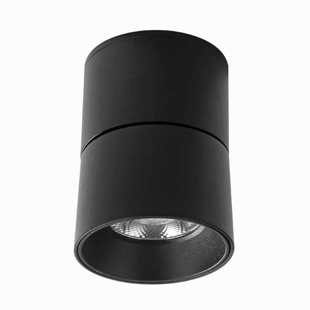 Spot de Sobrepor Nordecor LED Alny 10W 3000K Preto - 2135