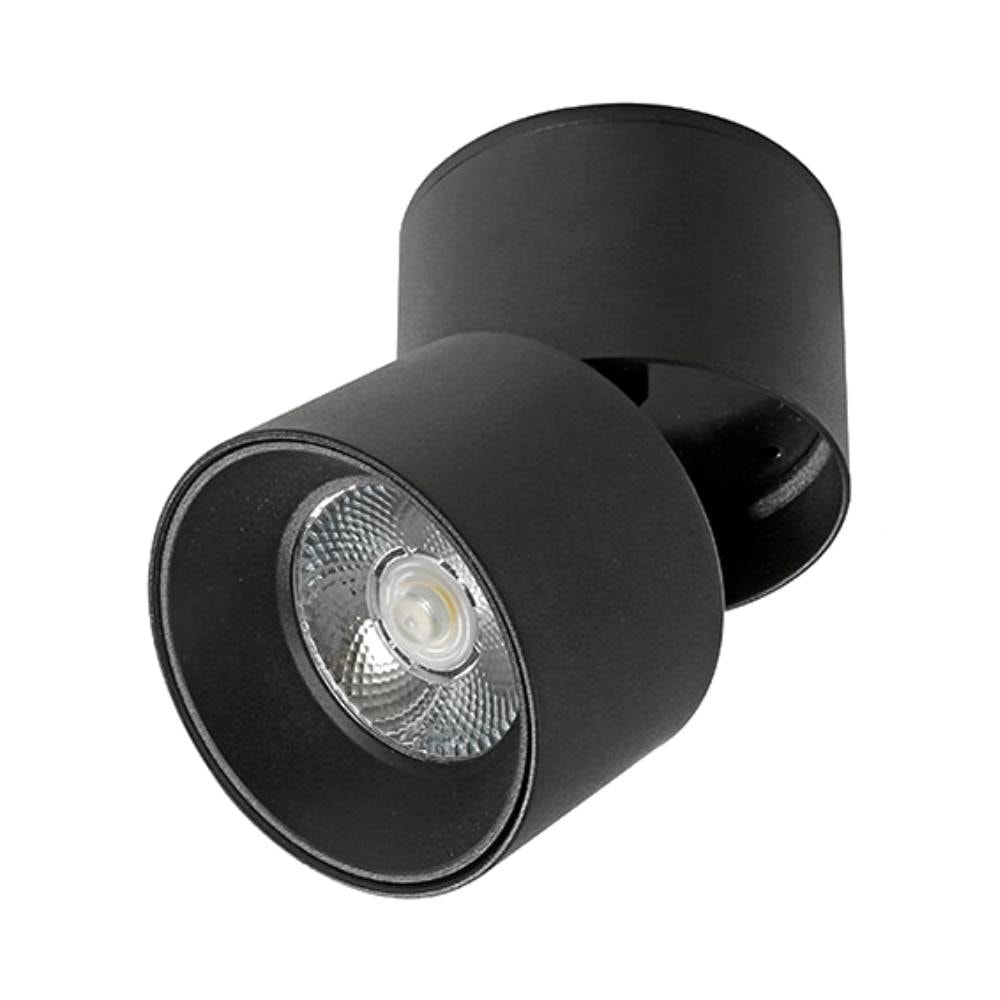 Spot de Sobrepor Nordecor LED Alny 10W 3000K Preto - 2135