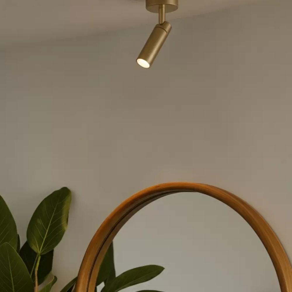 Spot de Sobrepor Nordecor LED BLET 24' 5W 3K Dourado - 6995