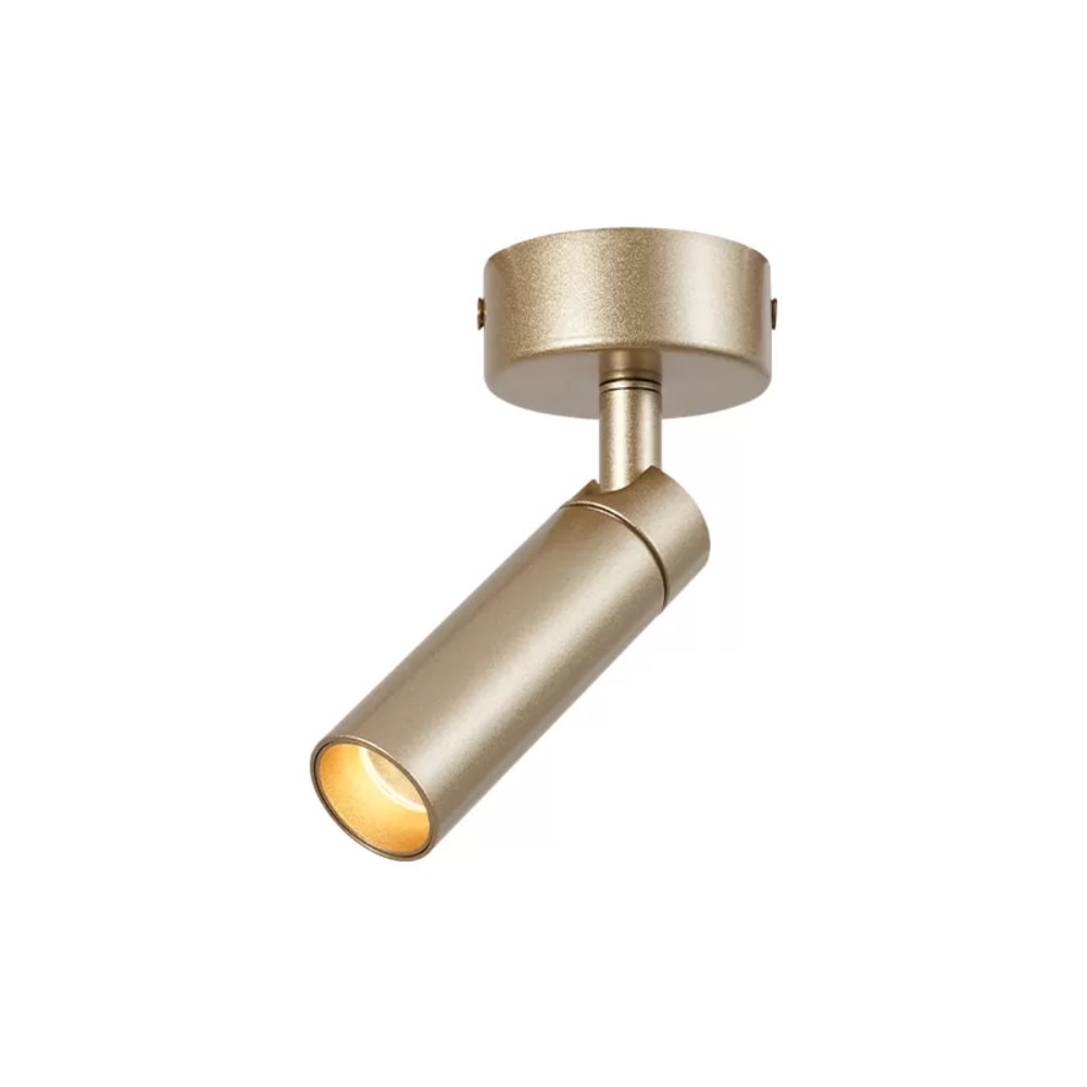 Spot de Sobrepor Nordecor LED BLET 24' 5W 3K Dourado - 6995