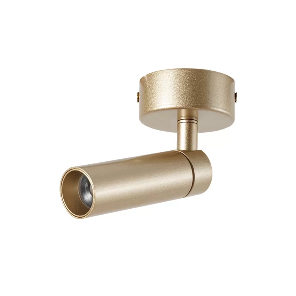 Spot de Sobrepor Nordecor LED BLET 24' 5W 3K Dourado - 6995