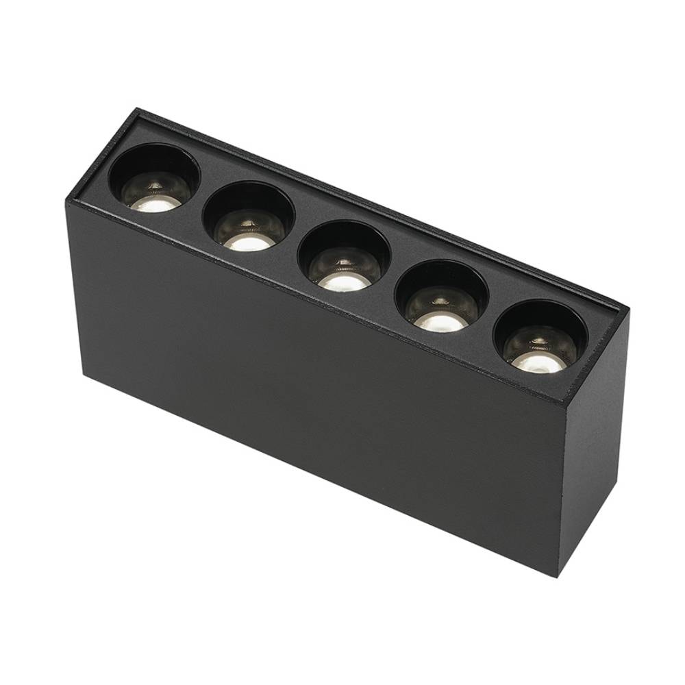 Spot de Sobrepor Nordecor LED Downlight Powerus 10W 3000K Preto - 6390