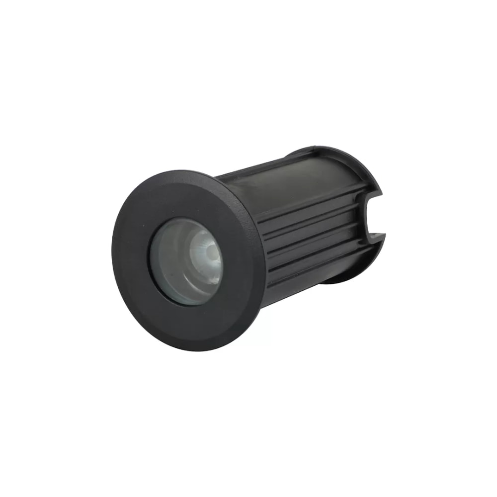 Spot de Solo Led Nordecor MIES IP67 15' 2W 3K Preto - 6441