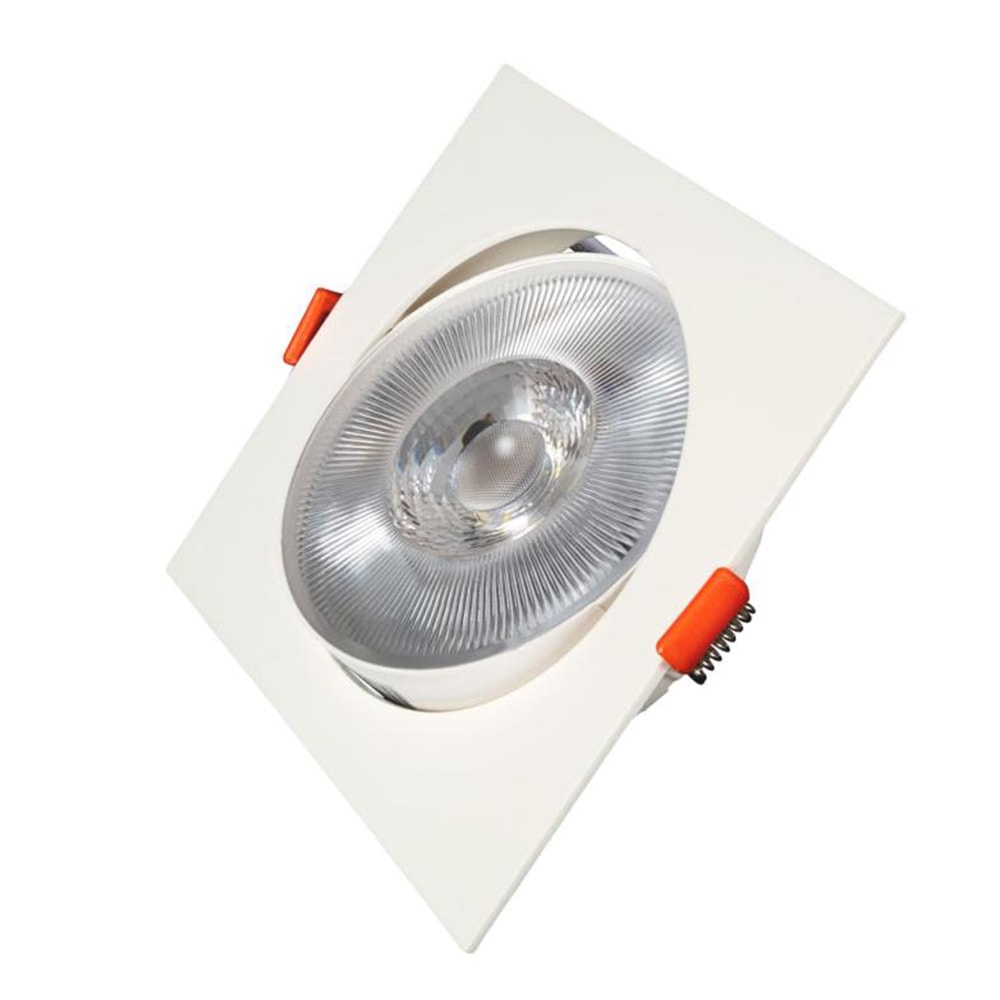 Spot LED LLUMM Easy Quadrado Branco 14W 6500K - YQ0930146BCDEAV2