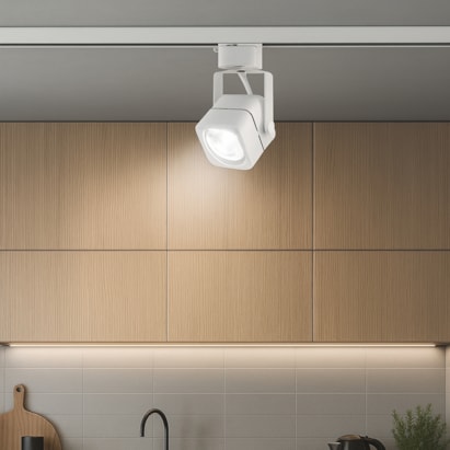 Spot Para Tilho Taschibra Classic Quadrado MR16 GU10 Branco